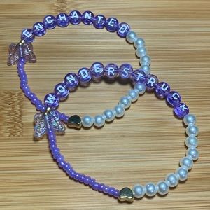 2 Taylor Swift Friendship Bracelets Enchanted & Wonderstruck